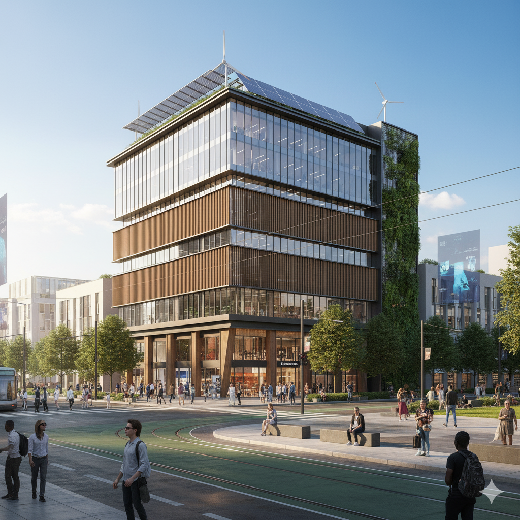 Geschäftszentrum Stadtmitte